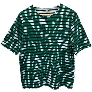 COS Shirt Top Womens M Y2K Graffiti Print Boxy Skateboarding Quality Cotton